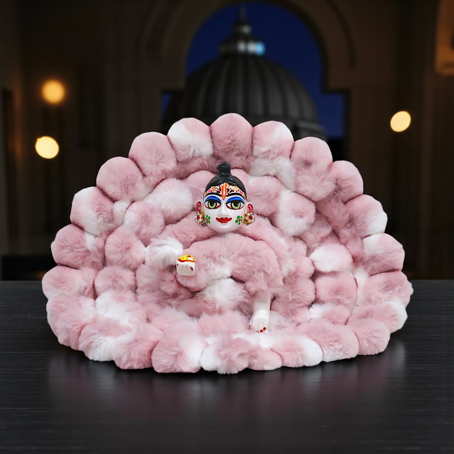 Luxurious Fluffy Winter Poshak for Laddu Gopal Ji SP-H39
