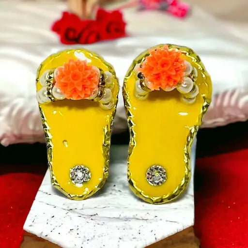 CHARAN PADUKA FOR LADDU GOPAL JI  SPC-78 Shriposhak.in NATH DWARA