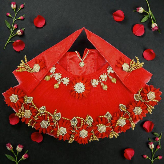 Premium 3-Piece Floral Mata Rani Poshak SP-I03