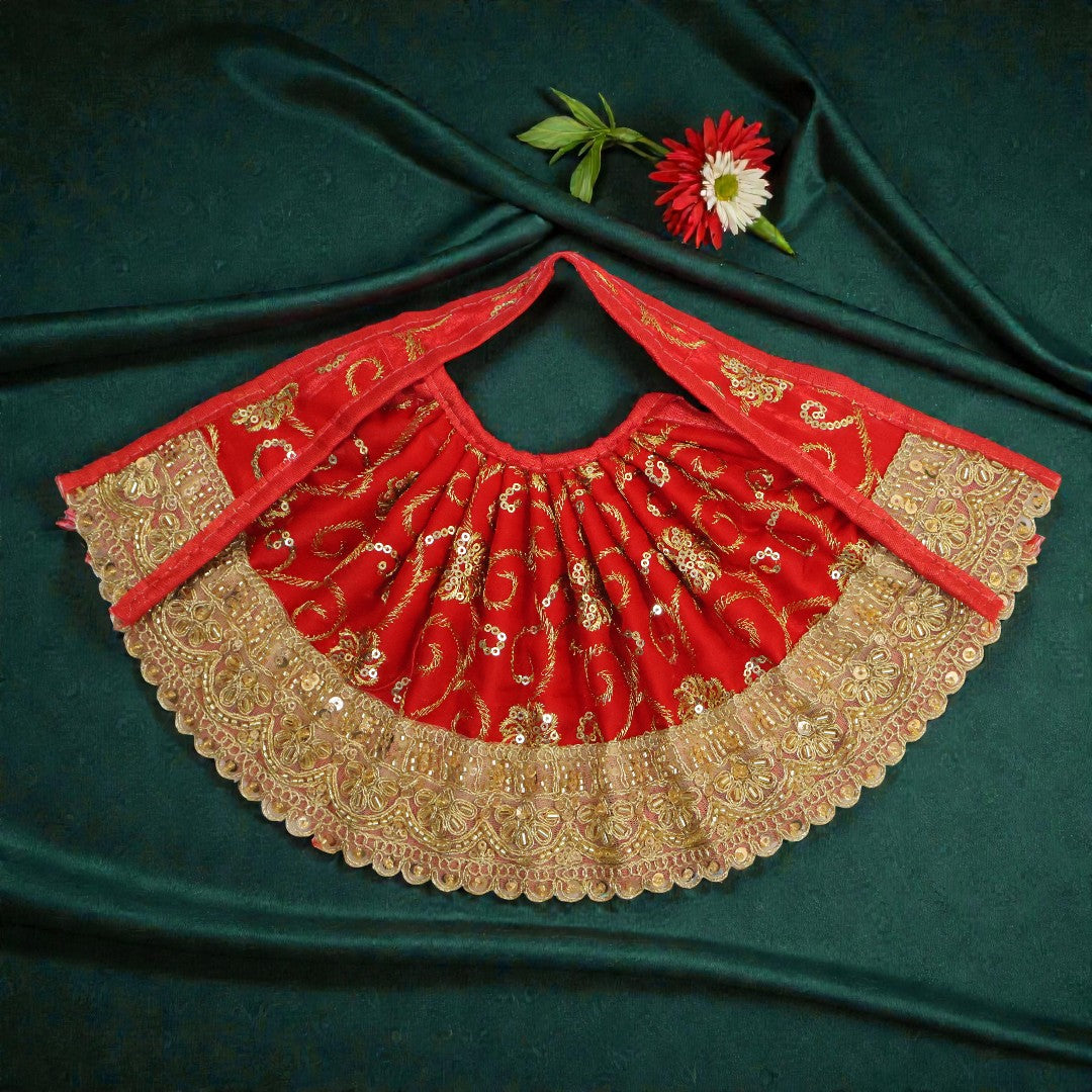Exquisite Embroidered Mata Rani Lehenga Patka Set SP-H90