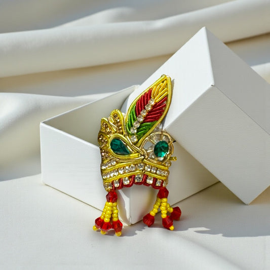 Premium Hand-Embroidered Jardogi Mukut SP-No.119