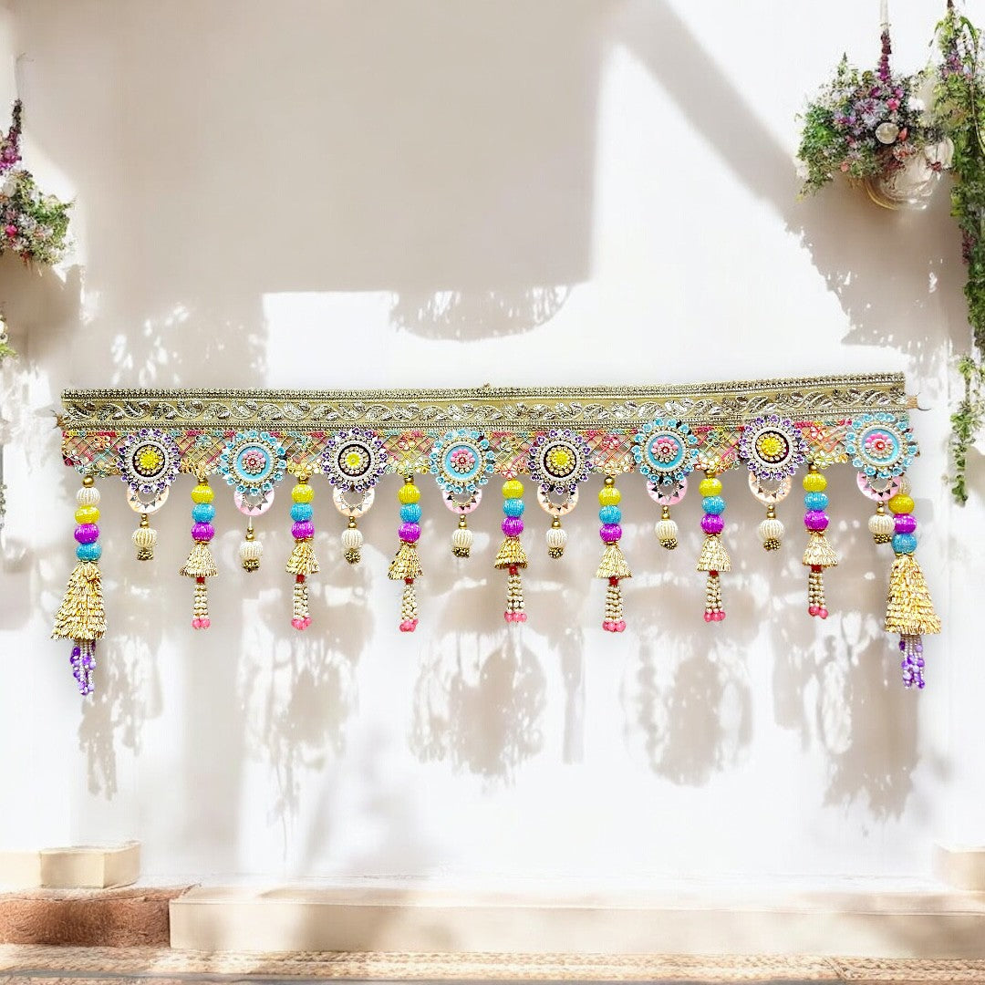 "Vibrant Oasis" Bohemian Toran (Door Hanging) - SP-T09 💖