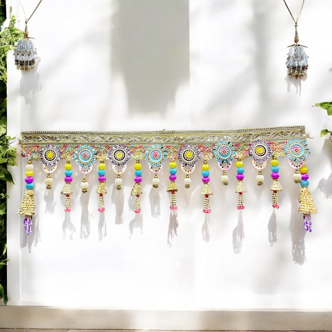 "Vibrant Oasis" Bohemian Toran (Door Hanging) - SP-T09 💖