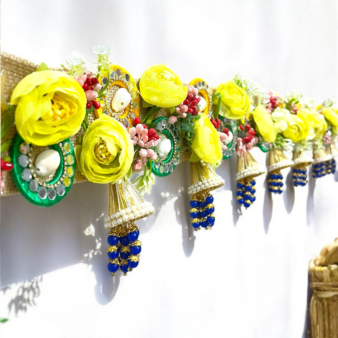 "Sunshine Bloom" Floral Toran (Door Hanging) - SP-T10 🌼