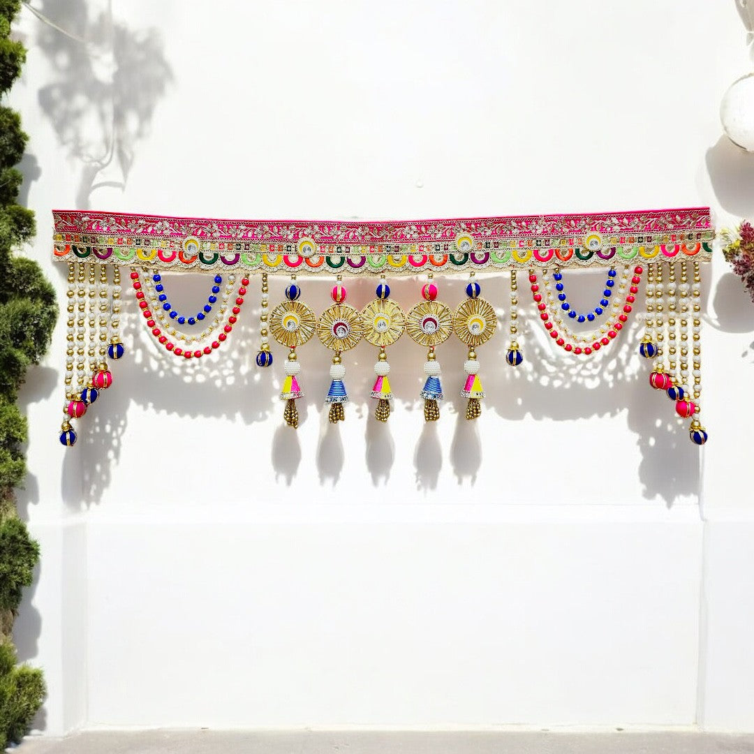 🎉 "Festive Fiesta" Multicolored Toran (Door Hanging) - SP-T13 🌈