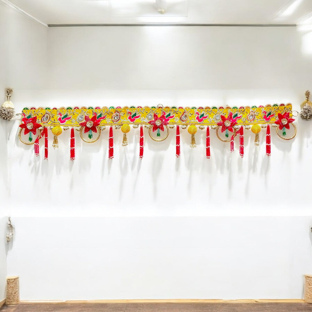 ☀️ "Haldi-Kumkum" Grand Toran (Door Hanging) - SP-T14