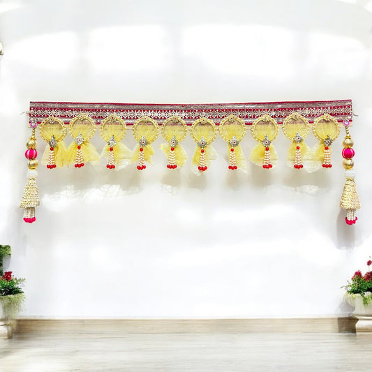 Sheer Elegance" Bridal Toran (Door Hanging) - SP-T17 🎀