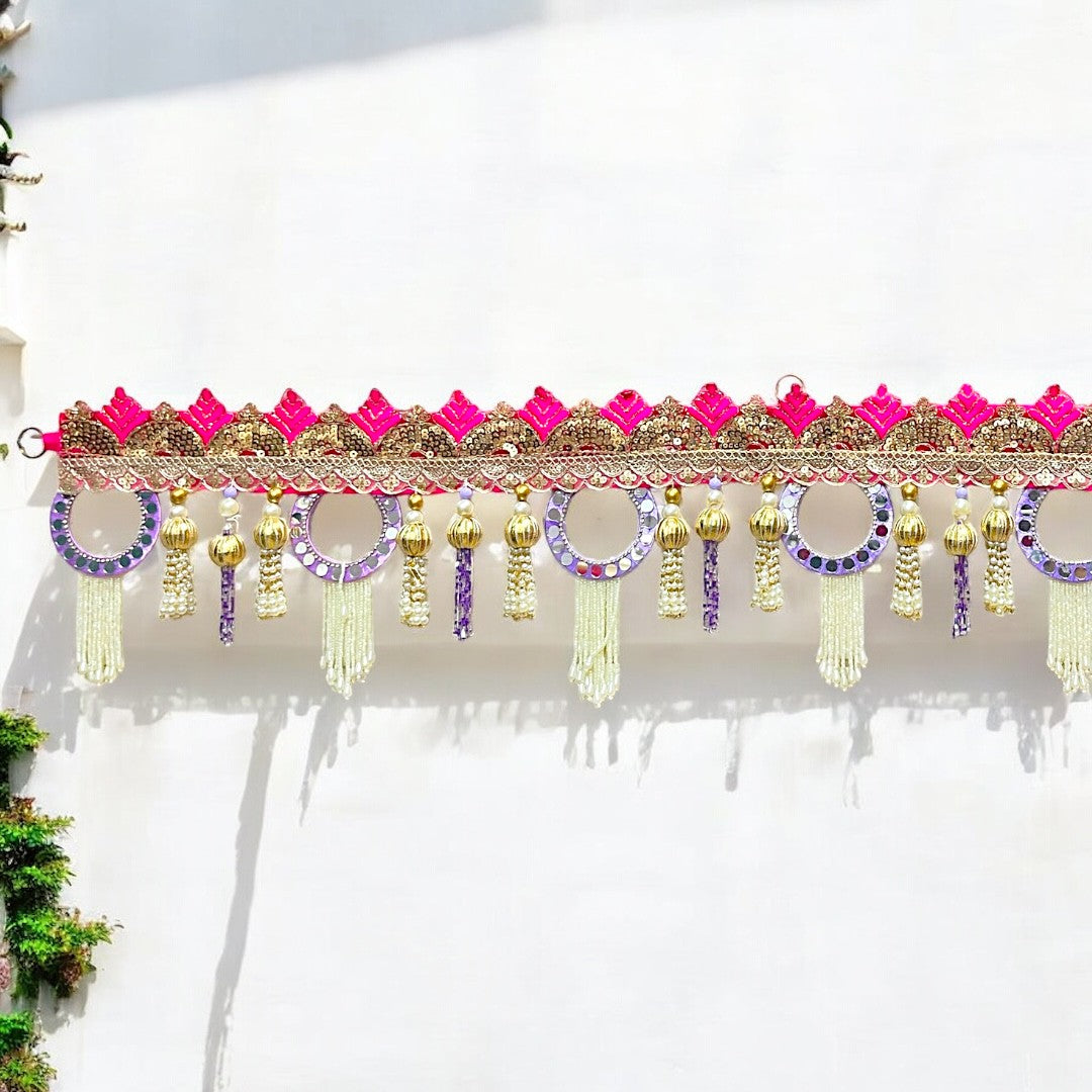 Maharani Mandap" Royal Toran (Door Hanging) - SP-T18 👑