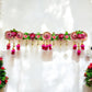 Crimson Rose Garden" Floral Toran (Door Hanging) - SP-T19 💖