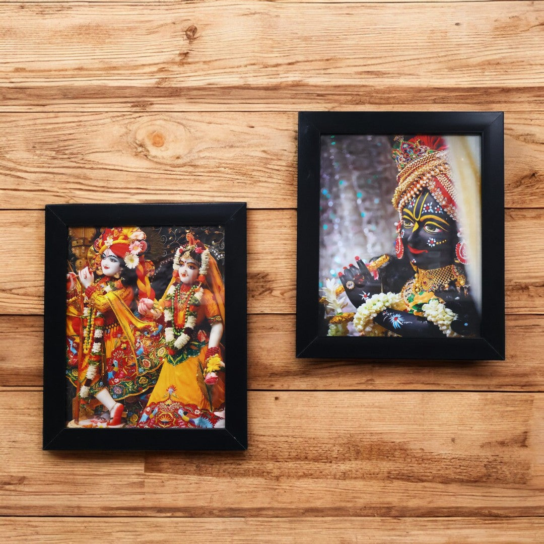 RADHA KRISHNA WALL FRAME SPF-1 6 COMBO