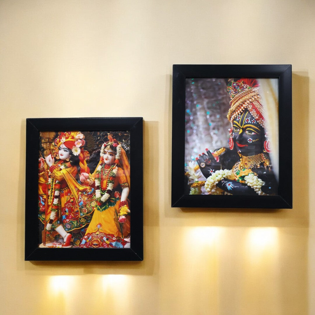 RADHA KRISHNA WALL FRAME SPF-1 6 COMBO