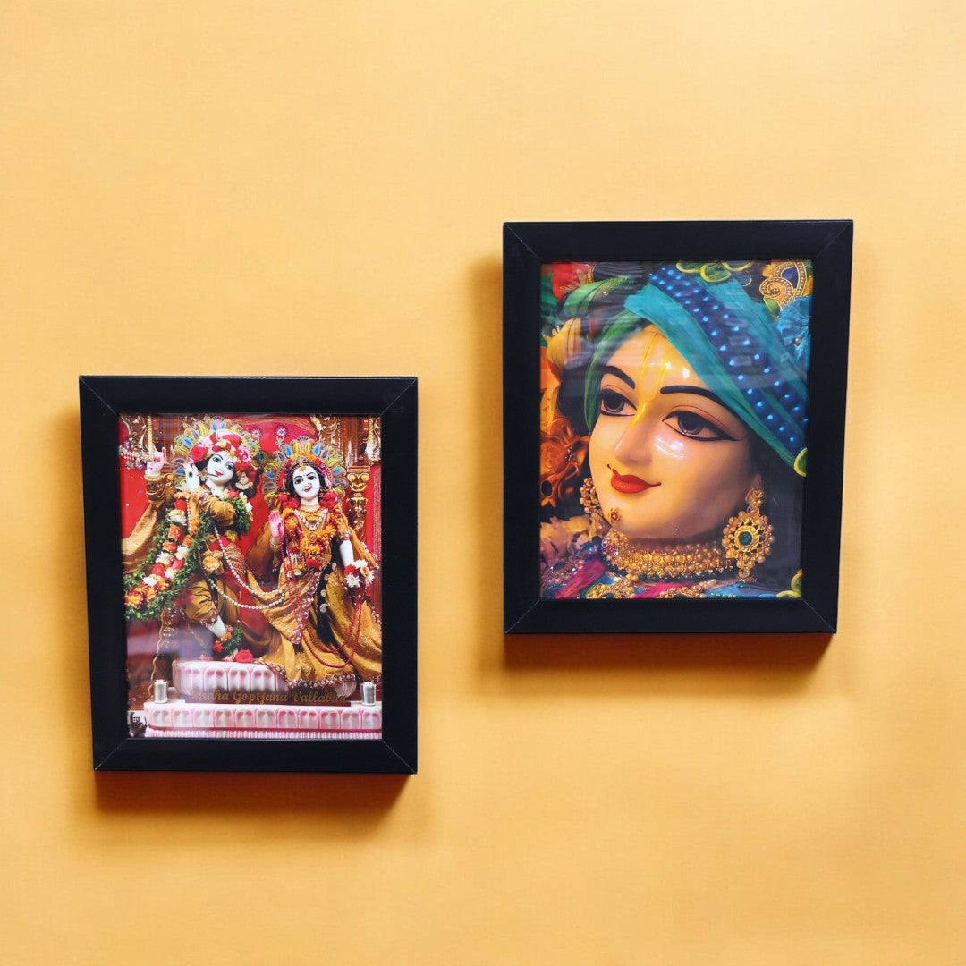 RADHA KRISHNA WALL FRAME SPF-2 7 COMBO