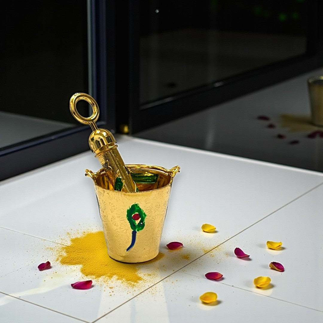 Mor-Pankh Golden Premium Holi Seva Set