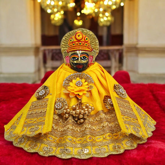 KHATU SHYAM JI LEHENGA PATKA SP-F49