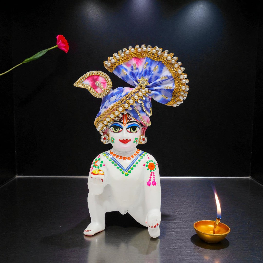 Royal Safa Style Laddu Gopal Pagri D1962