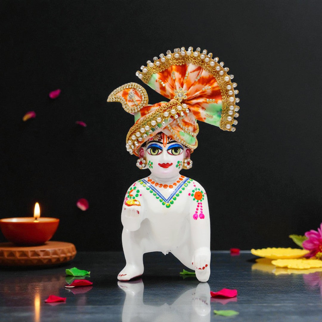 Royal Safa Style Laddu Gopal Pagri D1962