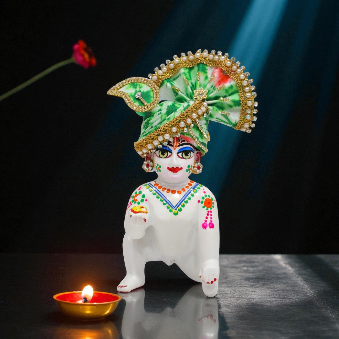 Royal Safa Style Laddu Gopal Pagri D1962