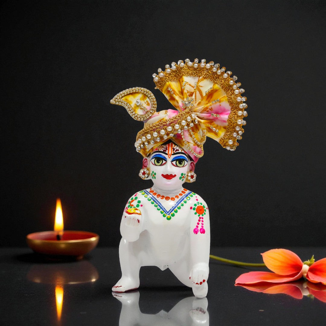 Royal Safa Style Laddu Gopal Pagri D1962