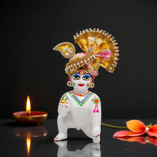 Royal Safa Style Laddu Gopal Pagri D1962