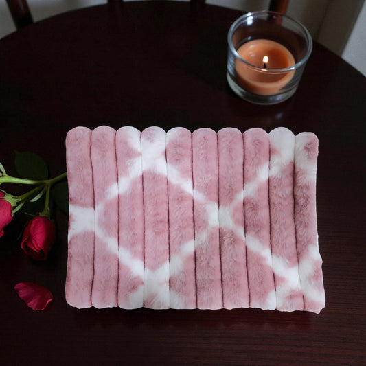 Plush Striped Blanket for Deity Idols SP-H39