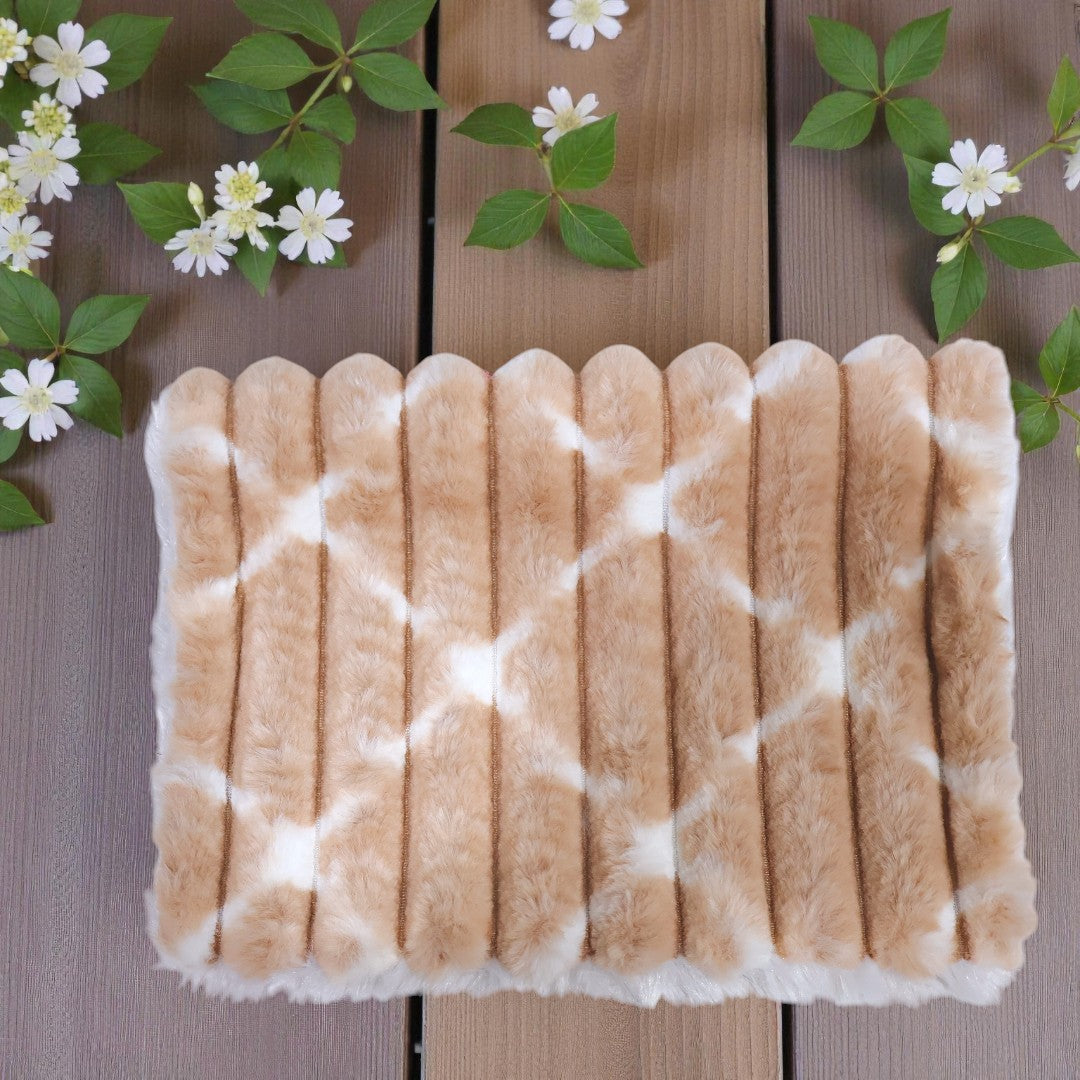 Plush Striped Blanket for Deity Idols SP-H39