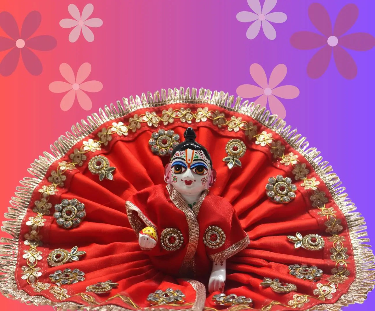 LADDU GOPAL JI POSHAK SP-D27 Shriposhak.in