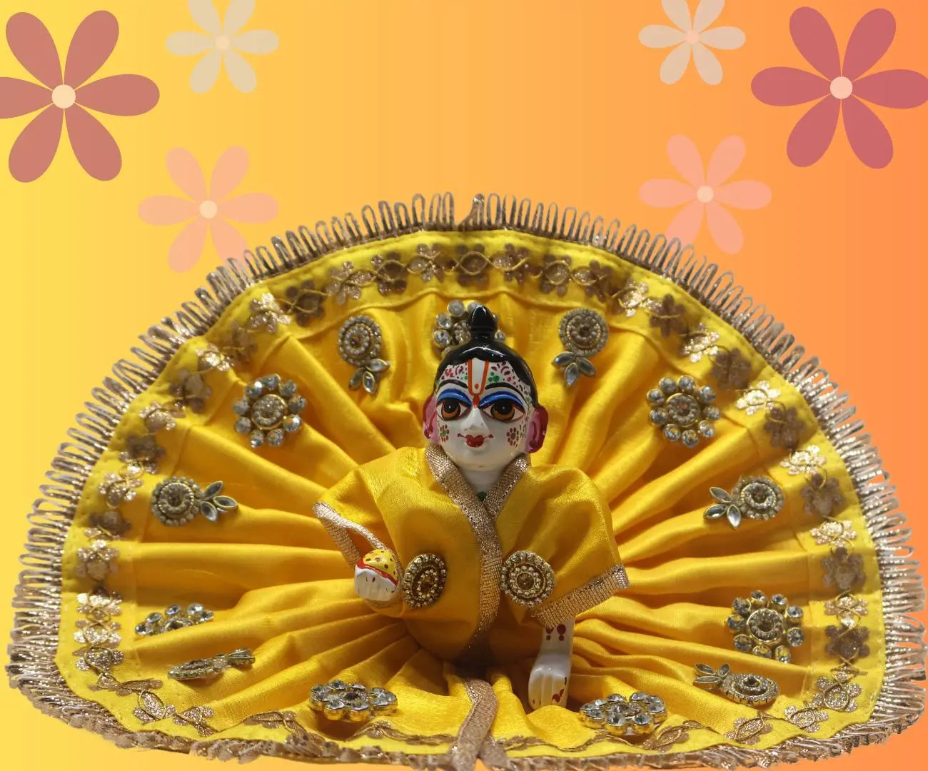 LADDU GOPAL JI POSHAK SP-D27 Shriposhak.in