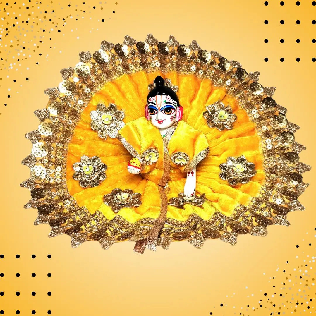 LADDU GOPAL JI WINTER POSHAK SP-D01 Shriposhak.in