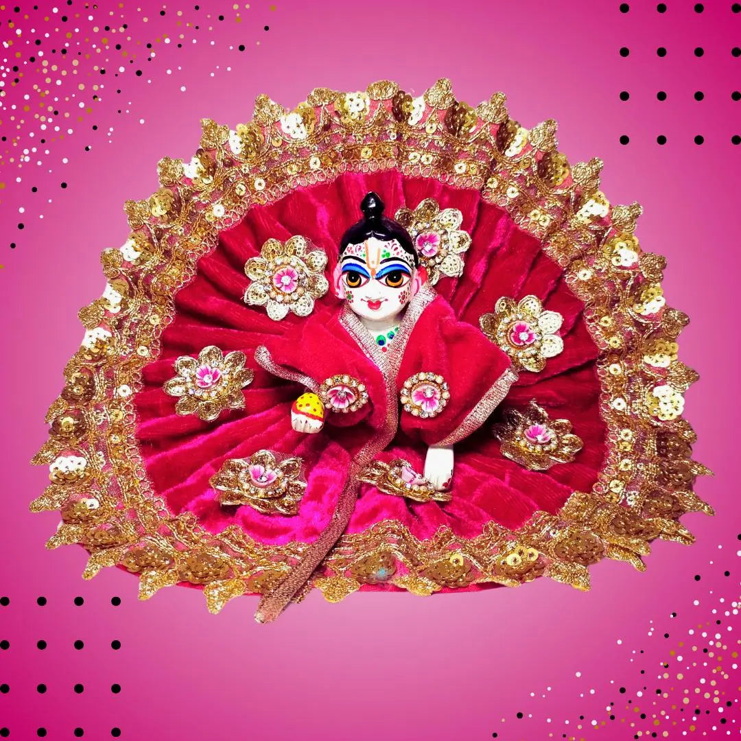 LADDU GOPAL JI WINTER POSHAK SP-D01 Shriposhak.in