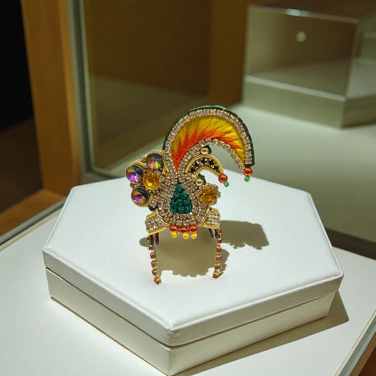 Premium Jardogi Mukut for Deity Idols 4563