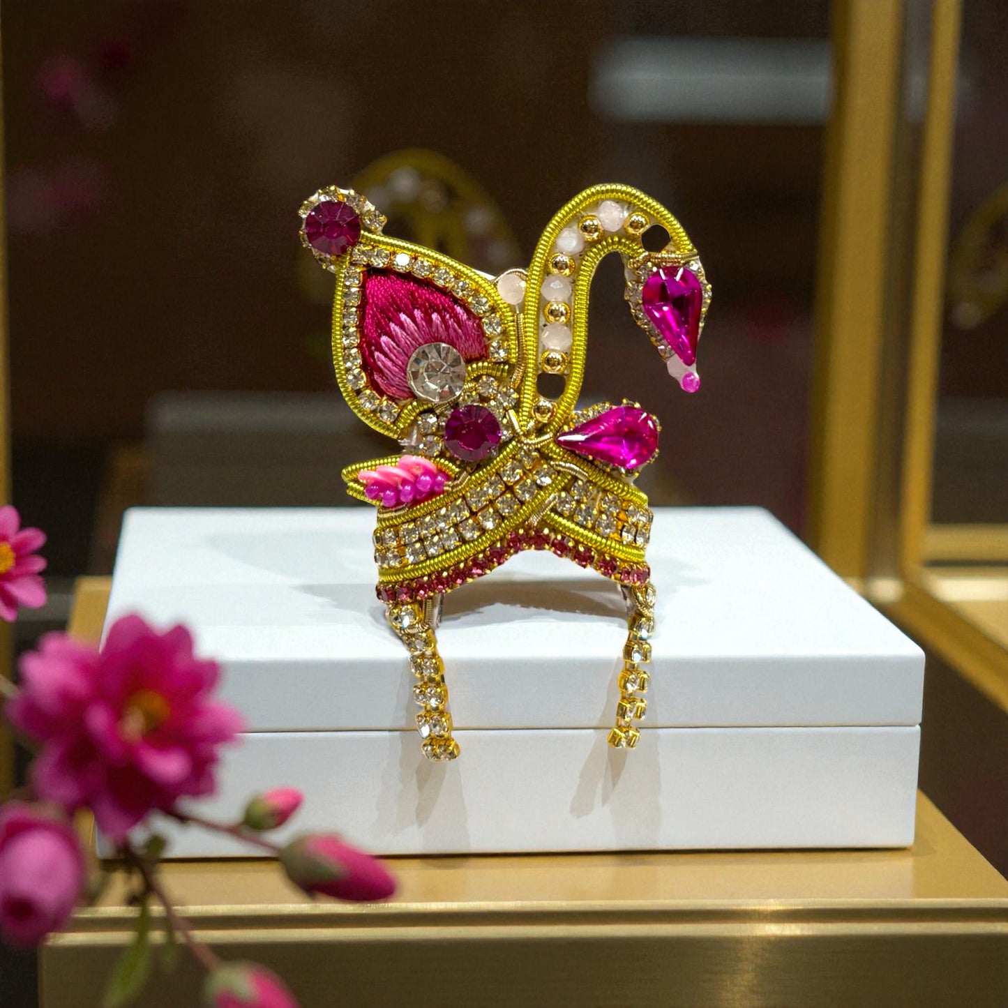 Premium Jardogi Mukut For Deity Idols 4471