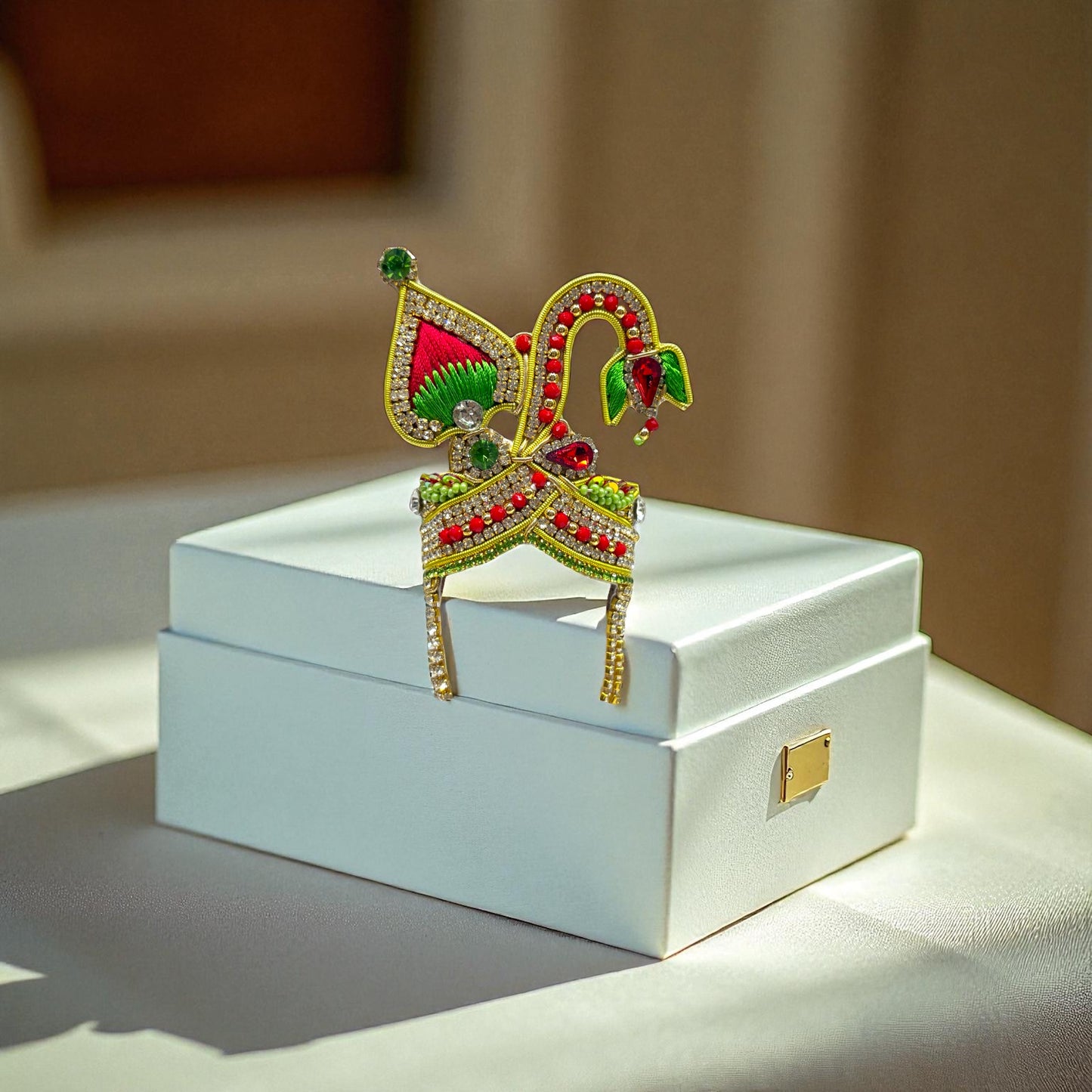 Premium Jardogi Mukut For Deity Idols 4471