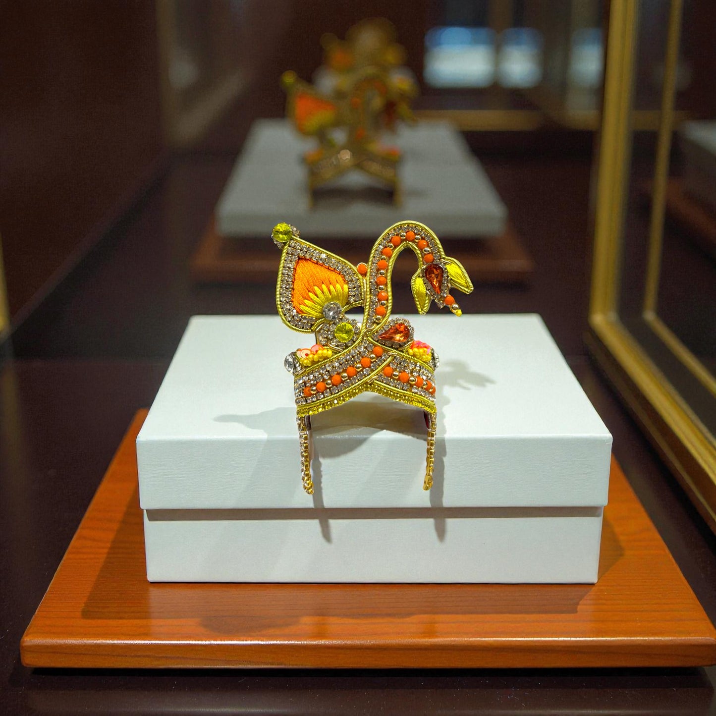 Premium Jardogi Mukut For Deity Idols 4471