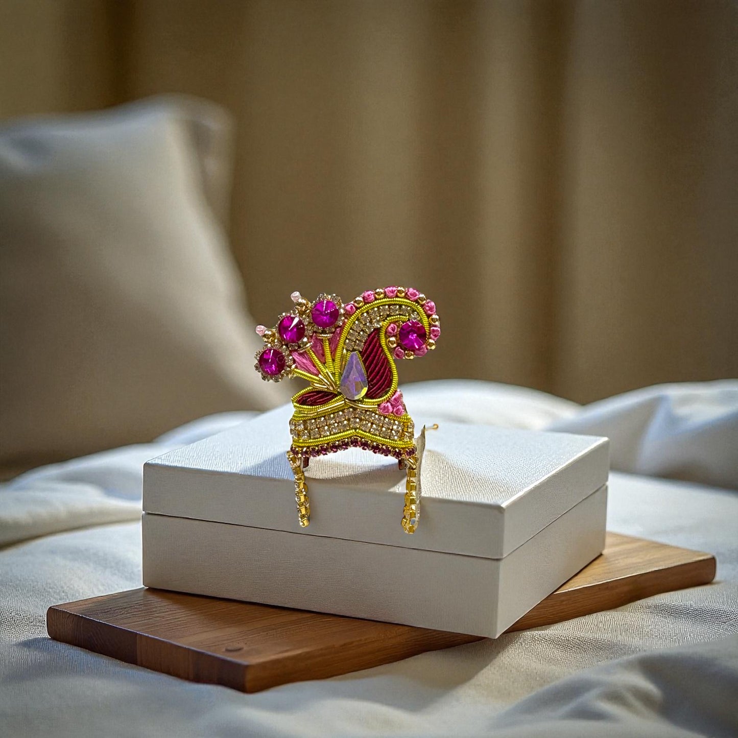 👑 Exquisite Jardogi Mukut for Laddu Gopal Ji 4510