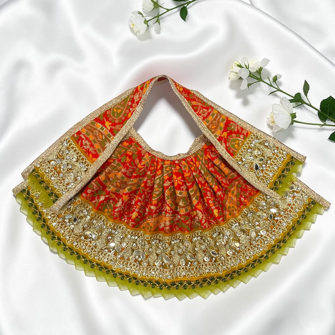 Exclusive Mata Rani Lehenga Patka Set SP-H81