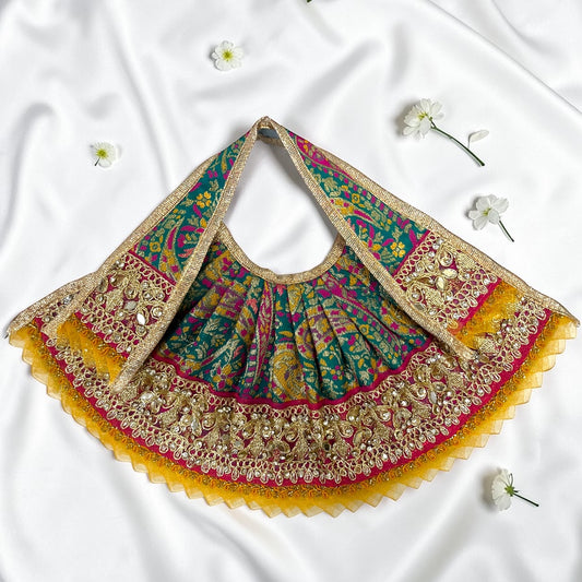 Exclusive Mata Rani Lehenga Patka Set SP-H81