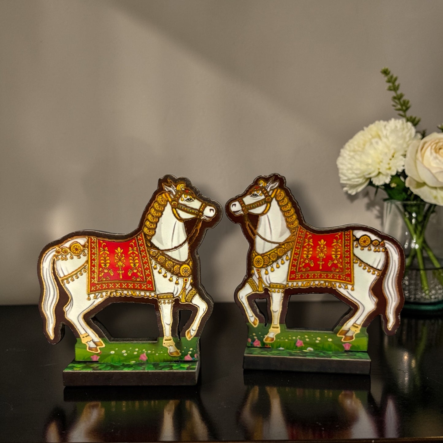 Exquisite Handcrafted MDF Animal Figurines