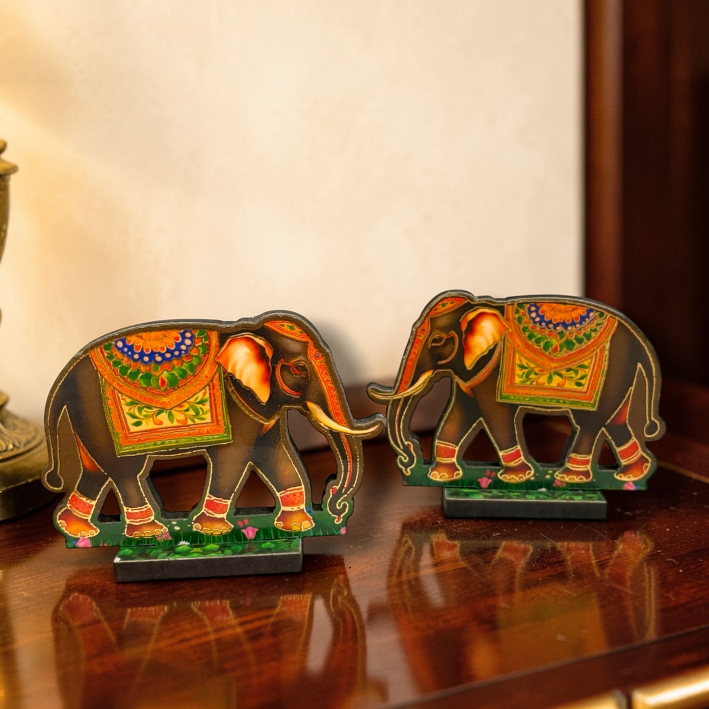Exquisite Handcrafted MDF Animal Figurines