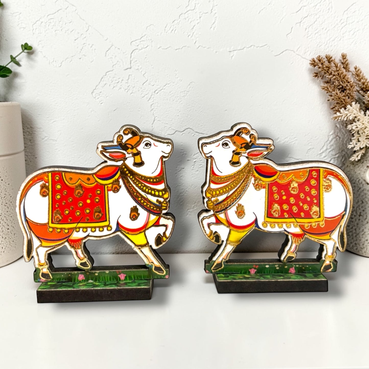 Exquisite Handcrafted MDF Animal Figurines