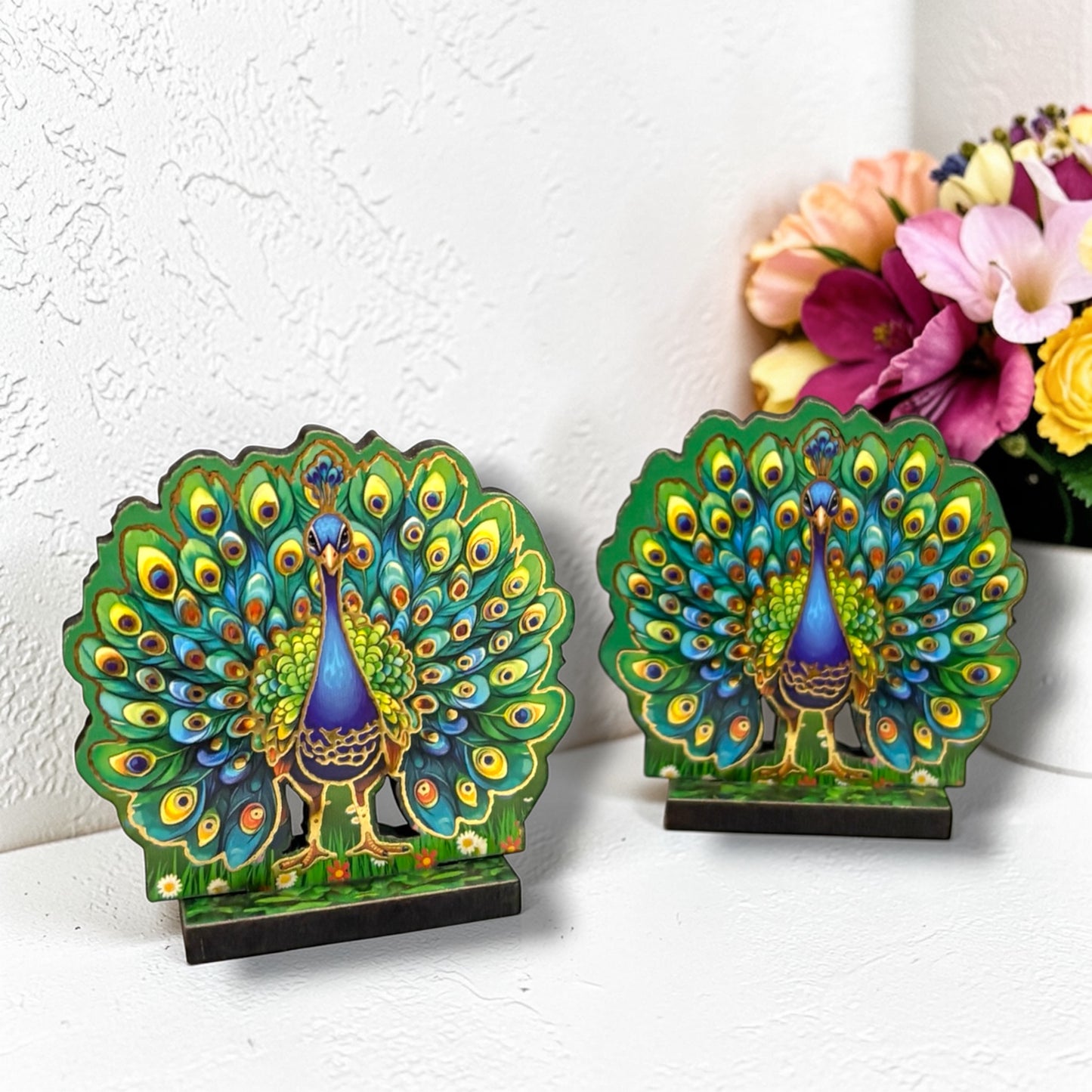 Exquisite Handcrafted MDF Animal Figurines
