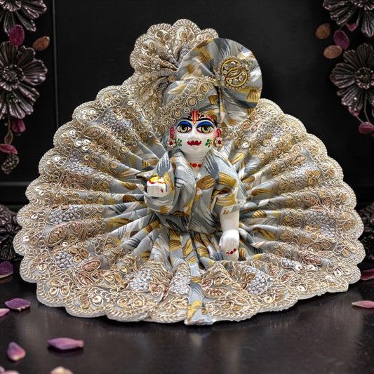 Premium Handcrafted Laddu Gopal Ji Poshak with Designer Pagri SP-I15✨