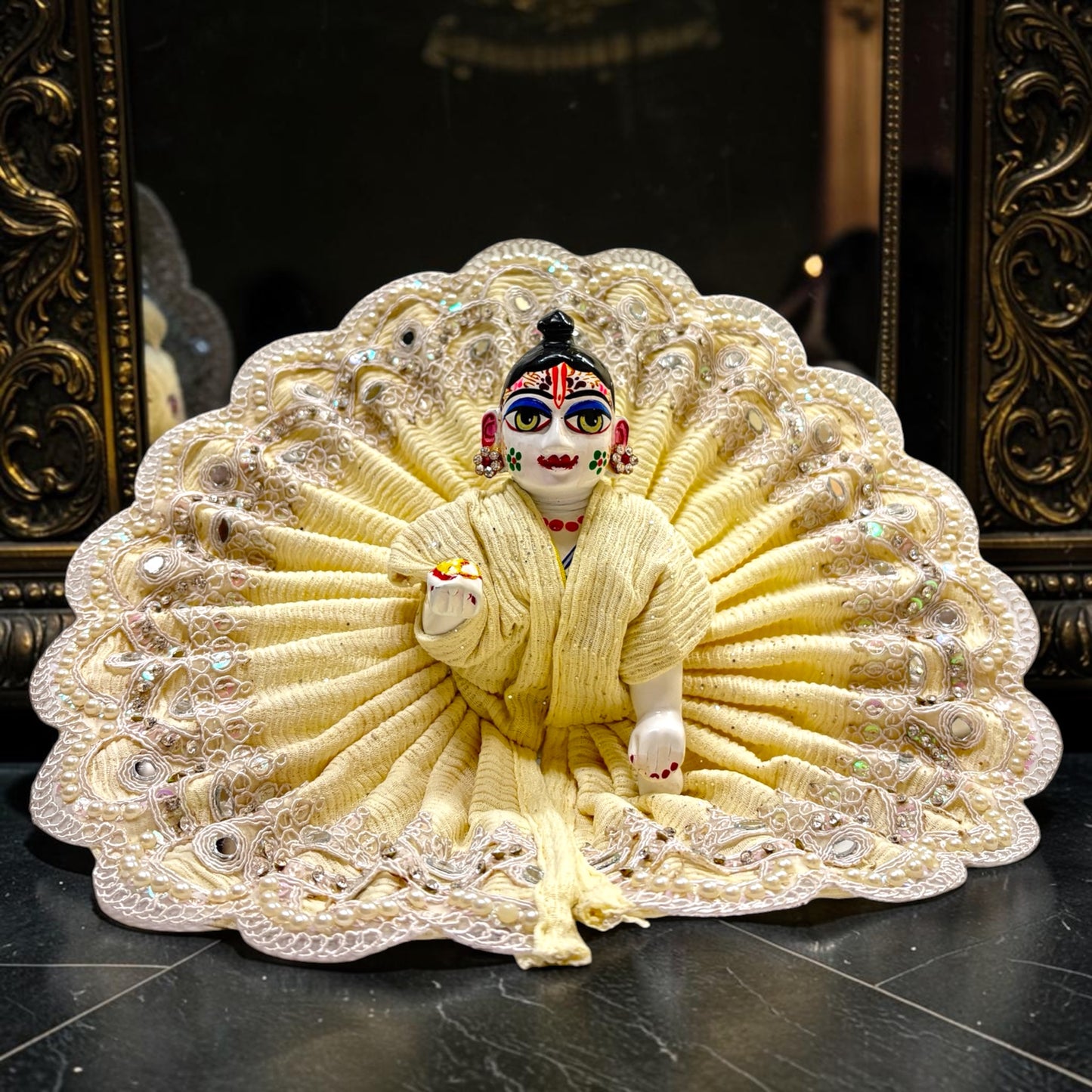 Premium Ribbed Summer Poshak for Laddu Gopal SP-I30✨