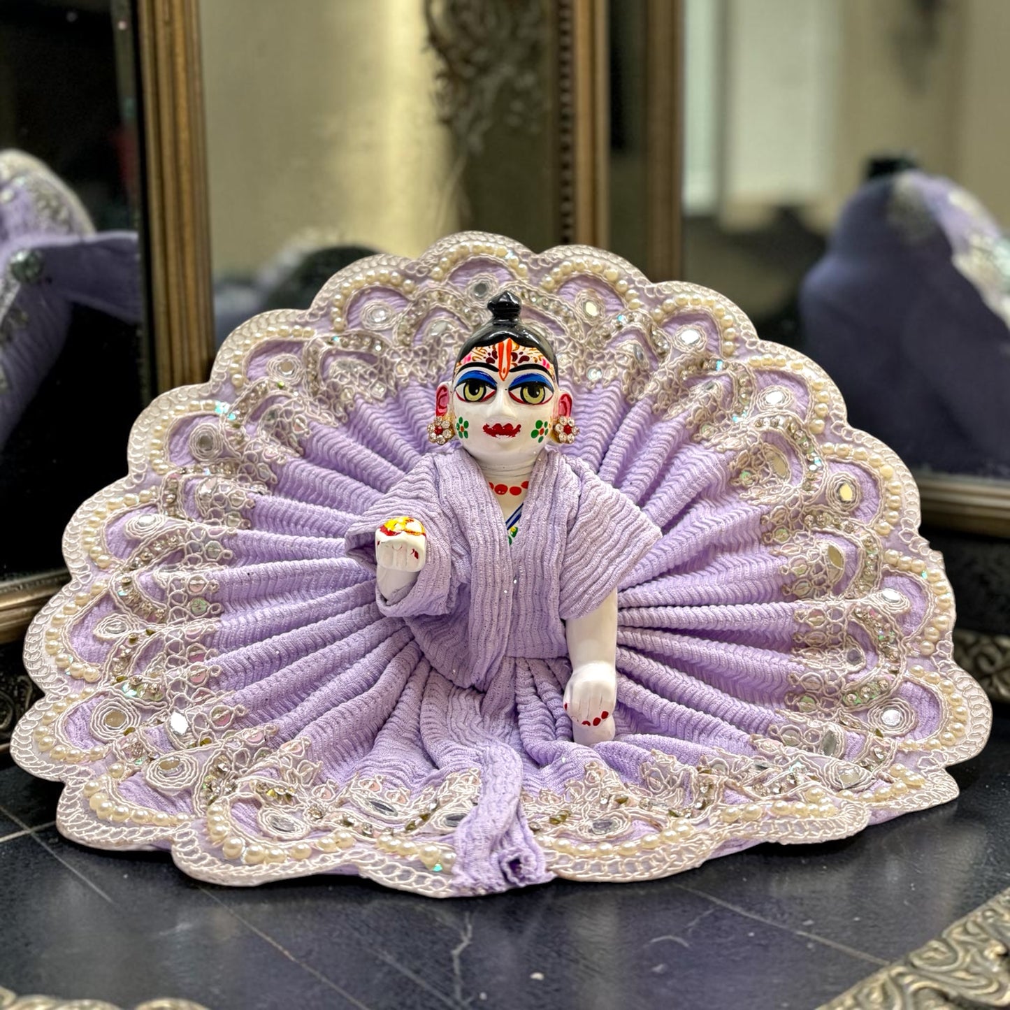 Premium Ribbed Summer Poshak for Laddu Gopal SP-I30✨