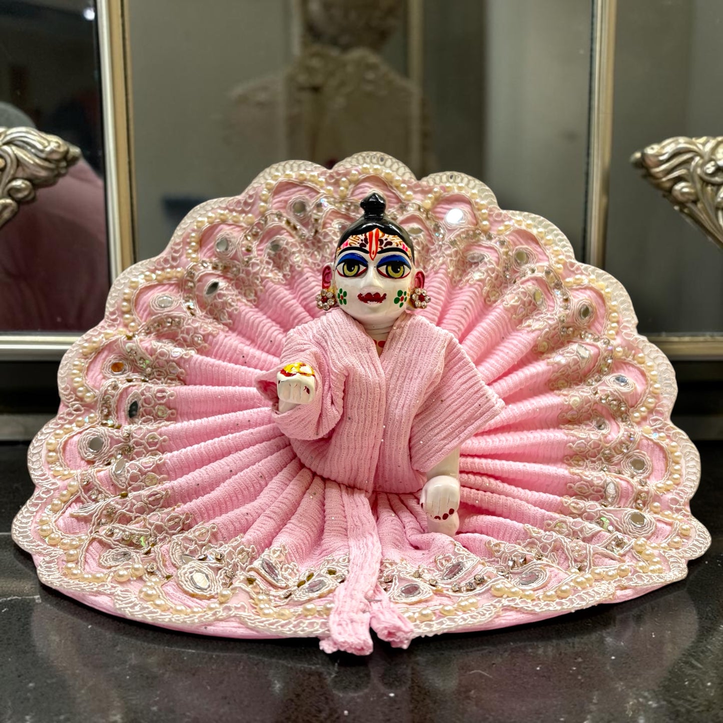 Premium Ribbed Summer Poshak for Laddu Gopal SP-I30✨