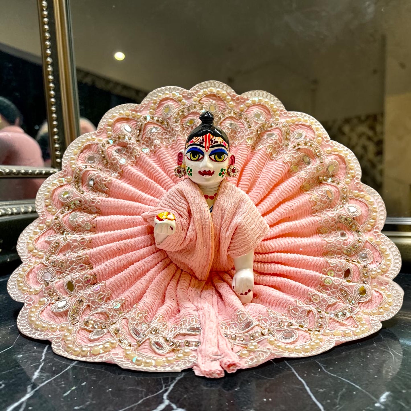 Premium Ribbed Summer Poshak for Laddu Gopal SP-I30✨