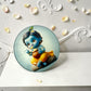 Cute Laddu Gopal / Baal Gopal 5cm Fridge Magnet by Shri Poshak