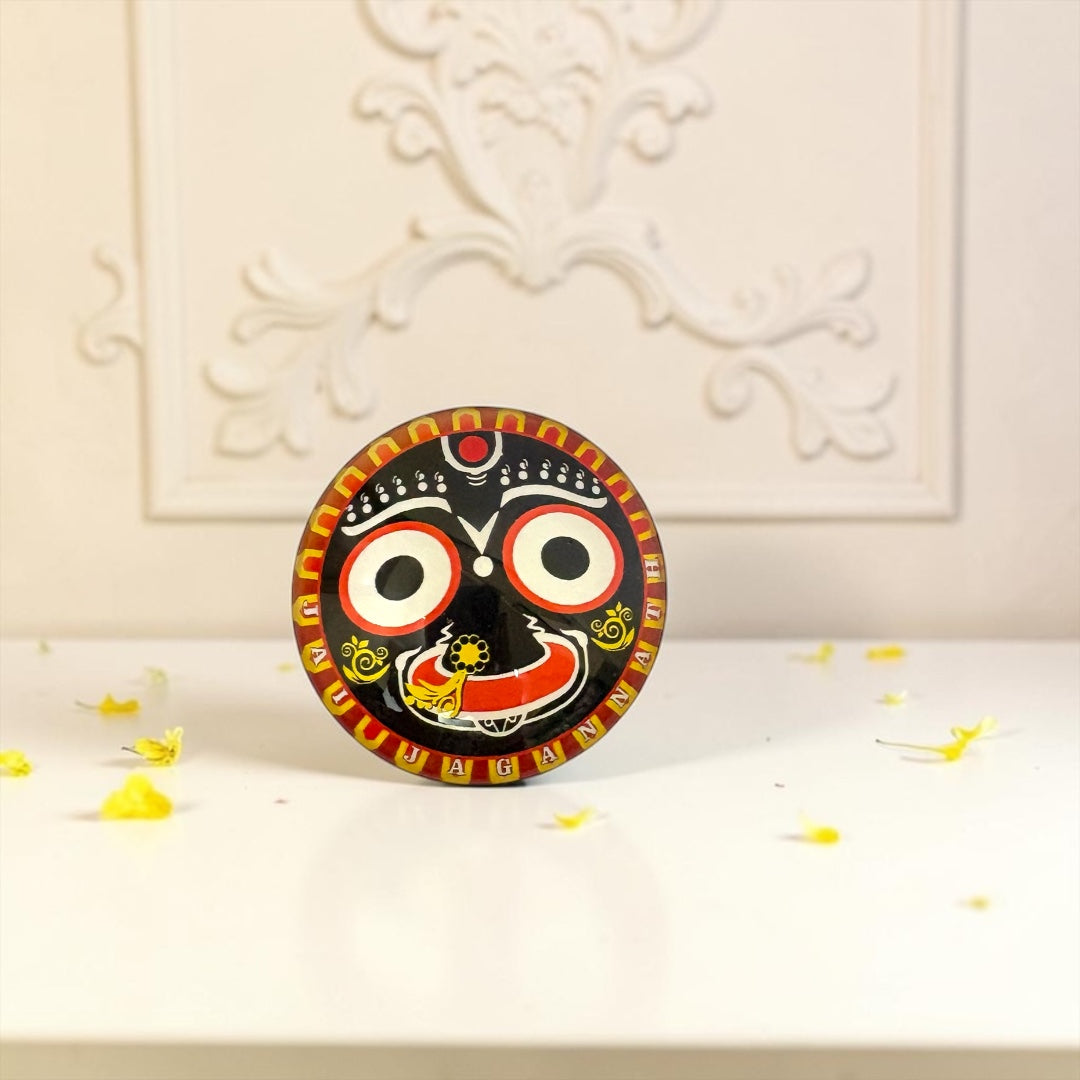 Jagannath Ji Acrylic 3D Magnet Divine Home & Kitchen Decor
