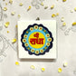 Shri Poshak Premium Shri Radha 3D Tile Frame & Hanging | Luxury Vrindavan Radha Rani Divine Wall & Table Decor