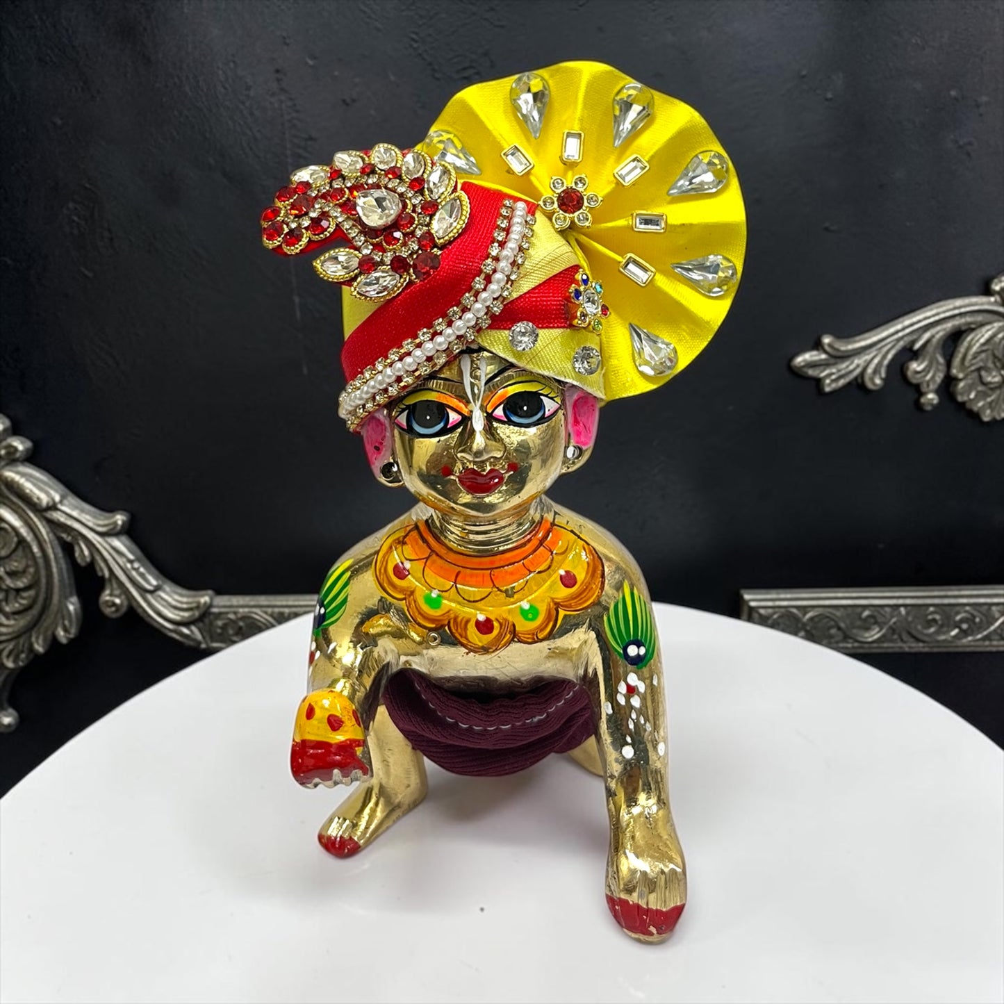 Premium Royal Designer Pagri for Laddu Gopal Ji SPC-887