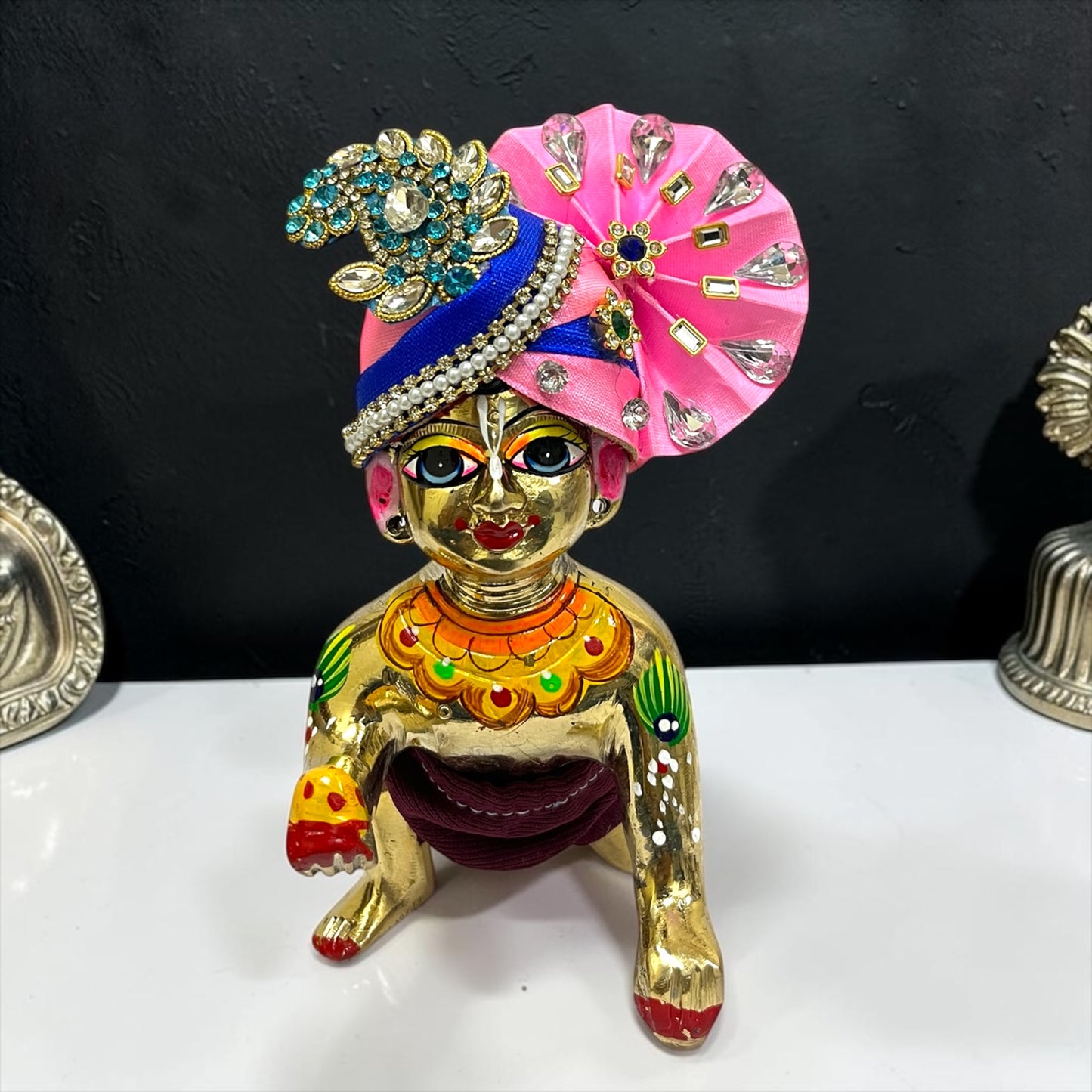 Premium Royal Designer Pagri for Laddu Gopal Ji SPC-887
